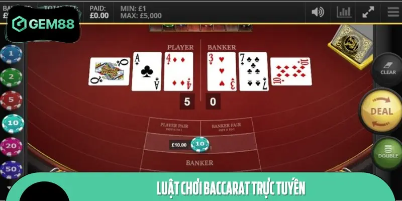 Cách chơi Baccarat cơ bản, đơn giản và dễ hiểu cho bạn mới