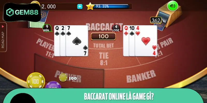 Baccarat là tựa game cá cược Casino quen thuộc với hàng triệu cược thủ