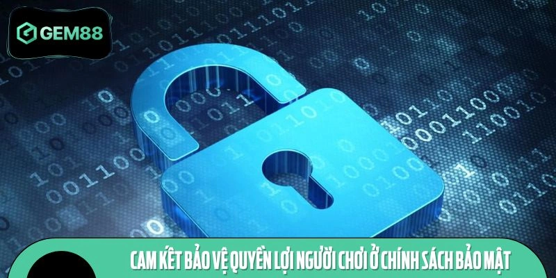 Chính sách bảo mật luôn cam đoan giữ quyền lợi cho bạn