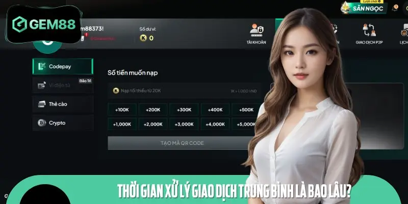 Tốc độ nạp rút luôn là yếu tố được nhà cái đảm bảo và ưu tiên xử lý