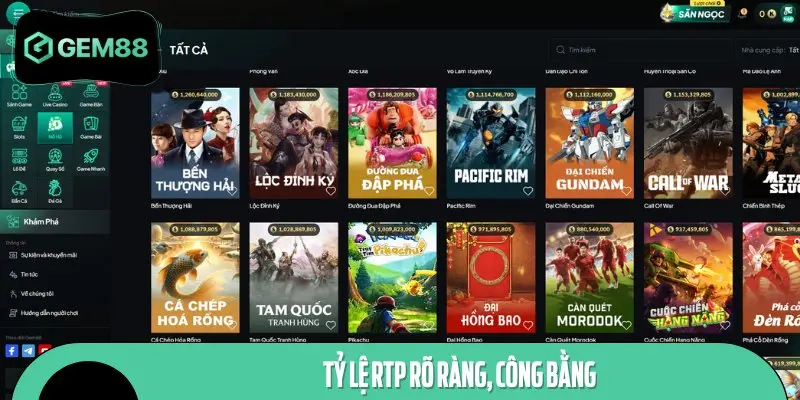 Tỷ lệ trả thưởng luôn là yếu tố được nhà cái quan tâm hàng đầu