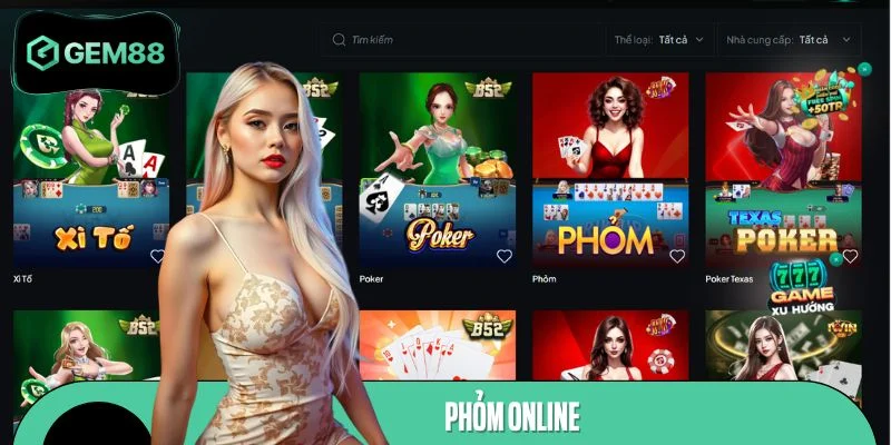 Phỏm Online – Trò Chơi Hấp Dẫn Giúp Bạn Kiếm Tiền Dễ Dàng